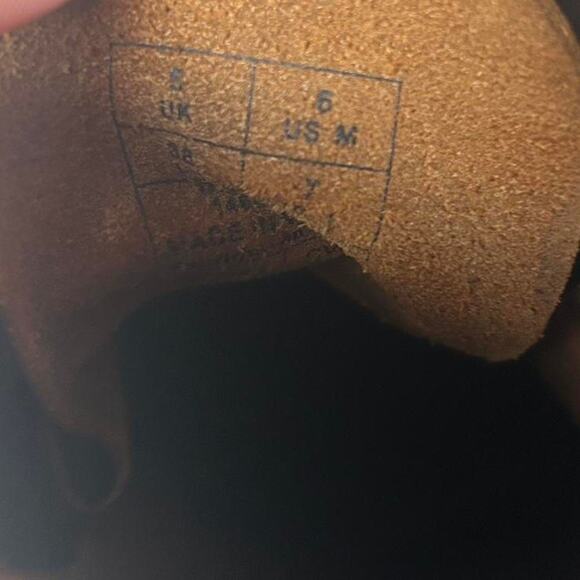 dr martens size 7 studded black mace 1460 combat boot - Picture 6 of 7